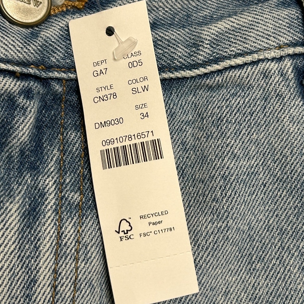 NWT J Crew Womens Mid-rise Superwide-leg Jeans 34x30 Baggy - Picture 4 of 14